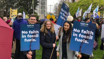 No Faith in Fossil Fuels